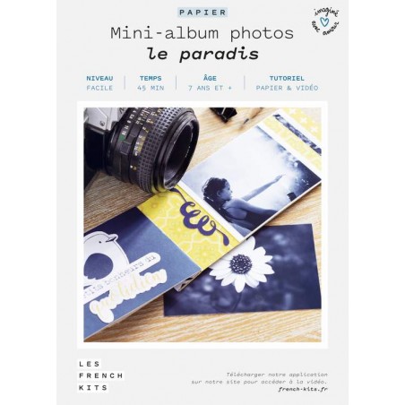 Kit mini-album photo "le paradis"