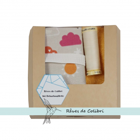 Kit débarbouillettes gouttes Kit débarbouillettes gouttes