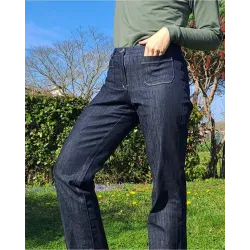 Pantalon JULO - Version classique - Jean coton + élasthanne