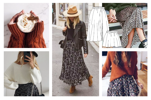 Inspiration jupe automne