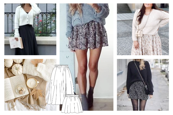 Inspiration jupe casual