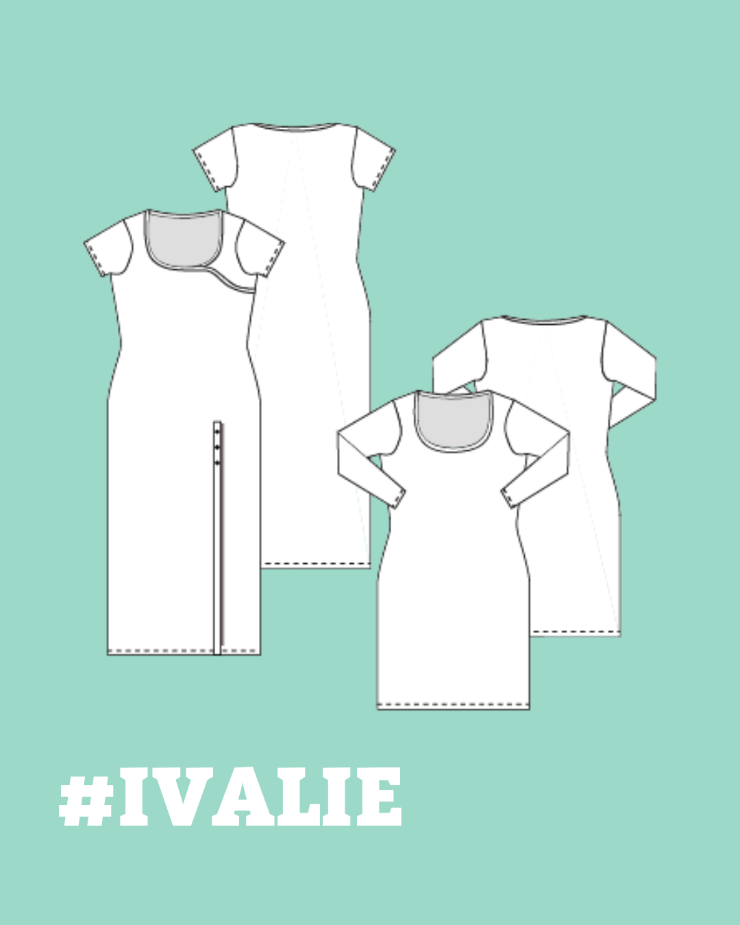 IVALIE robe maille
