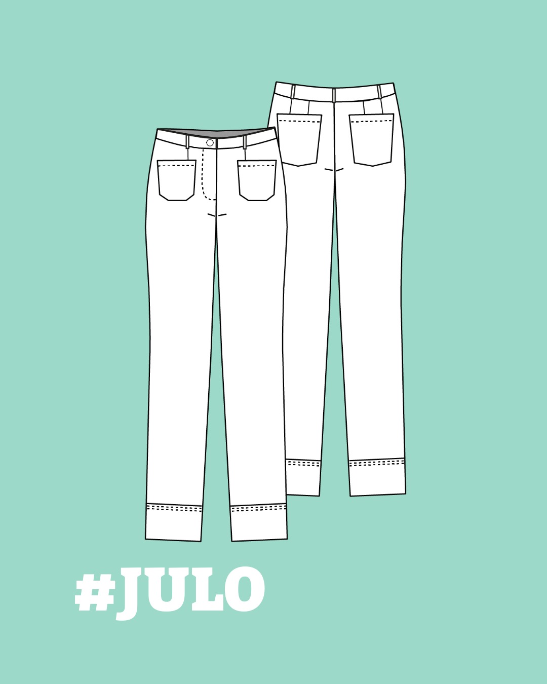 Pantalon JULO - Taille 32 à 52