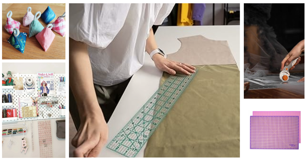 Outils pour couture en vidéoprojection