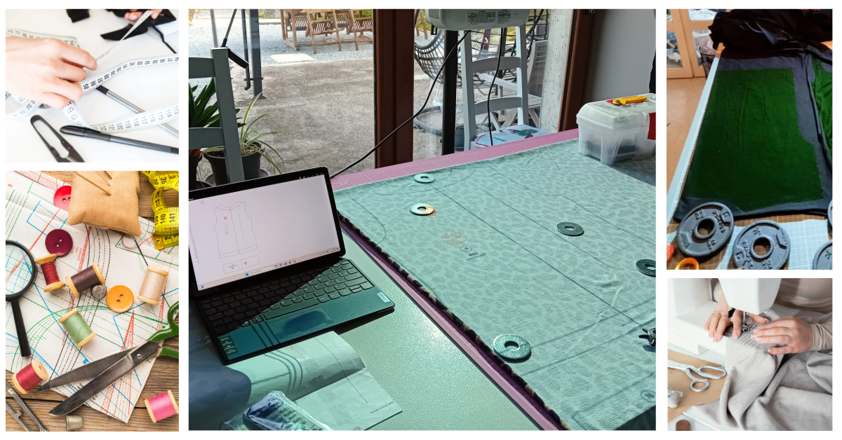 La base de la projection de patrons couture